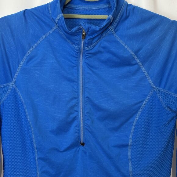 Athleta Candescent Half Zip Back Pocket Women's Small Mockneck Running Outdoor - Picture 4 of 12